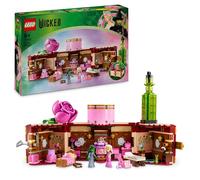 LEGO Wicked Glinda & Elphaba's Dormitory - Play & Display Toy with 2 Mini Dolls & Accessories incl. Wands and a Trunk - Gift for 8+ Year Old Girls & Movie Fans - 75683