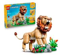 Lego Wildlife: Majestic Lion Construction Game 839 Pieces