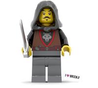 Lego Wolfpack Figure Set - Lego Warrior Wolf with Sword - Expand Your Army and Knights Castle with Knights Minifigures from the Wolfpack Battle Set