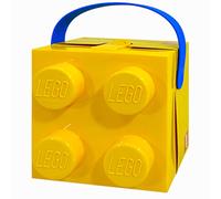 LEGO Yellow Lunch Box with Blue Handle