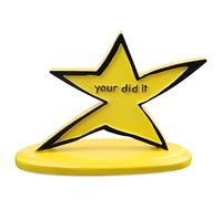 Legobayo 3.5-inch Fun Achievement Star Trophy with Humorous Your Did It Inscription - Perfect Graduation, Birthday, Celebration Gift