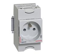 Legrand 004280 Modular Power Socket, 2.5 Modules, 10A to 16A, 250V, Grey