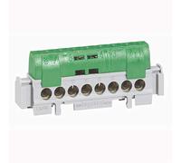 Legrand 004835 Terminal Strip 25Q 16 x 16Q Green