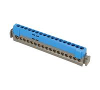 Legrand 004845 Terminal Block 25Q 16 x 16Q Blue