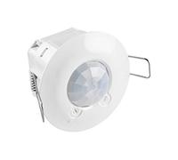 Legrand, 048944 Infrared Ceiling Motion Sensor for Indoor Use, 360° Working Field, Range up to 8 m, Adjustable Ambient Brightness, IP41, Flush-Mounted Ceiling Mounting