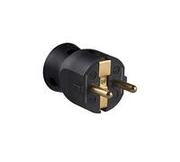 Legrand 050178 Bases and Plugs - Plug with Adjustable Moveable Head, with Side Cable Output, Plug with 2 Poles + Earth, 16 A, 230 V, 3680 W Maximum Power, Black