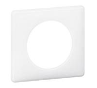 Legrand 066631 Céliane Lacquered Plate 1 Hole White Finish