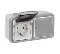 Legrand 069793 Plexo Next with Netatmo IP55 Waterproof Connected Base