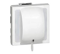 Legrand - 077014 - Mosaic Pull Cord/Two-Way Switch - 2 Modules - 10AX - 250V - White