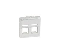 Legrand - 078610 Lid 2 x RJ-45 Mosaic II White Ref. 6566020110