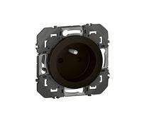 Legrand - 2P+T Power Socket Surface dooxie 16A Black Finish
