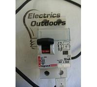 Legrand 32 AMP TYPE C 6 kA 30 mA DOUBLE POLE RCBO RCD MCB 230V 077 43 BSEN 61009