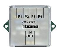 Legrand 346841 Built-In Video Signal Distributor 4-Way for 2-Wire Intercom Systems