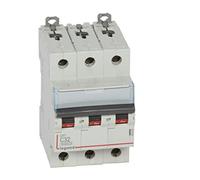 Legrand 407862E, Magnetic Thermal Automatic Switch, 3P, 32A, C Curve, 10 kA, 3 module, DX3