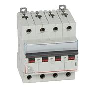 Legrand 407930E, Thermal Magneto Automatic Switch, 4P, 25A, C Curve, 10 kA, 4 module, DX3