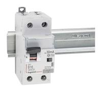 Legrand 410965 DX3 RCBO 16A 0.03A 230V 1P+N Type A 6kA Impact-Resi...
