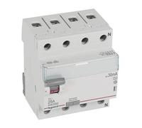 Legrand 411764 TX3 RCCB 25A 400V A Type for AC/DC Fault Currents