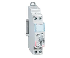 Legrand 412623 Standard Modular Twilight Switch, Output 16A 250V, Comes with Photoelectric Cell, 1 Module