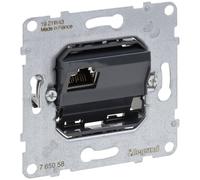 Legrand Seano Insert Network Box Black RJ45 Cat. 6A STP Tool-Free 765058