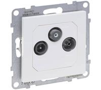 Legrand 765167 Seano TV/R/SAT Socket HD & LTE-Ready Ultra White