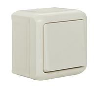 Legrand 782365 Surface-Mounted Cross Switch Splash-proof (IP44) for Mounting on the Wall