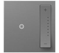 Legrand adorne sofTap Tru-Universal Dimmer Switch, 700W (Incandescent, Halogen, MLV, Fluorescent, ELV, CFL, LED), Magnesium Finish, ADTP703TUM4