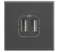 Legrand Axolute USB Charging Station Type A/C 3000mA Anthracite