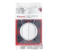 Legrand Celiane LEG99734 Push Button + On-Off/Two-Way Switch for Self-Assembly 6 A White