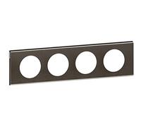 Legrand céliane Materials LEG69034 Series 4-Plated Nickel Items Black