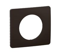 LEGRAND - Céliane Plate - Finishing Plate for Céliane Sockets and Switches - 1 Hole - Matte Black