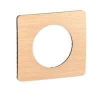LEGRAND - Céliane Plate - Finishing Plate for Céliane Sockets and Switches - 1 Station - Beech