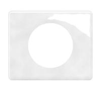 LEGRAND - Céliane Plate - Finishing Plate for sockets and switches Céliane - 1 Station - Limoges Porcelain
