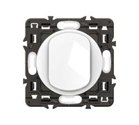 LEGRAND - Céliane Single or Two-Way Switch Large Button - 10A - Lighting Control - Ready to Install - White