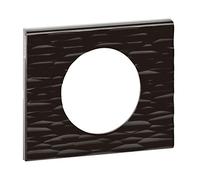 Legrand Céliane2 Single Plug Socket, Black, LEG69021