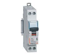 Legrand Circuit Breaker 40 A 6kA C Curve Phase Neutral DX3 Screw/Screw