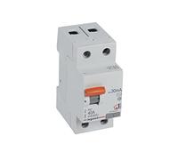 LEGRAND Differential Switch, 2P 40A, 30mA Sensitivity, AC Class, RX3, 402057E