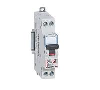 Legrand DNX³ 3000 LEG92823 Circuit Breaker Unipolar / Neutral 230 V 16 A | 16A, 230V, C curve, 1 module, 2 poles, DIN rail mounting, IP20, breaking power 3kA, screw terminals, comb passage