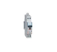 Legrand DNX 4500 C Curve Circuit Breaker with Screws, U + N 230 V 4.5 kA 1 m, Gray