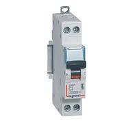 Legrand DNX 4500 with Screws U + N 230 V 4.5 kA Circuit Breaker C Curve 1 m, 0.000000, gray
