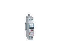 Legrand DNX 4500 with Screws U + N 230 V 4.5 kA Circuit Breaker C Curve 1 m, Grey, LEG406771