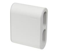 Legrand Domino Outlet With Side Connection 4x2P 2.5A White-Grey - 694590 [8 Pieces]