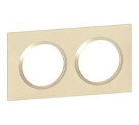 Legrand DOOXIE 2 Post LEG600812 2P Square Plate Dune Finish