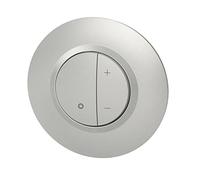 Legrand Dooxie LEG95073 Aluminium Full Deco Dimmer Switch