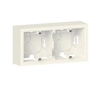 Legrand DOOXIE LEG95293 2P BLC Surface-Mounted Frame with 2 Holes White