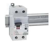 P312B16-30-A DX Differential Overcurrent Switch Rated: 16A IDiff: 30mA Pole: 2L