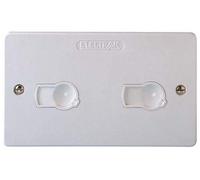 LEGRAND ELECTRAK 13A Double UNSWITCHED Socket Non Standard Computer ELECTROINC Safe Socket