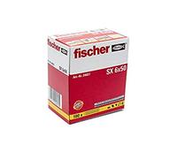Legrand fischer Expansion Plug SX 6 x 50 for Larger Anchorage Depth, 6 mm, 24827