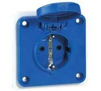 Legrand Half-Inbuilt Socket Earthed 230V 16A 3P IP54 Blue P17 - 057672
