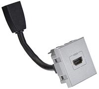 Legrand HC4284 Connection Box HDMI Aluminium