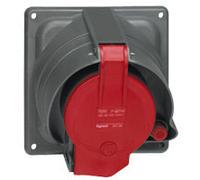 Legrand Hypra Inbuilt Socket 400V 63A 3P+N IP44 Plastic - 053604